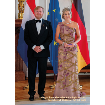 A4 Foto Magazine van staatsbezoek aan Duitsland 2021